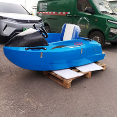 The go-kart boat has extremely strong buoyancy, allowing novice players to enjoy playing without any pressure. It is a parent-child go-kart boat suitable for both parents and children.